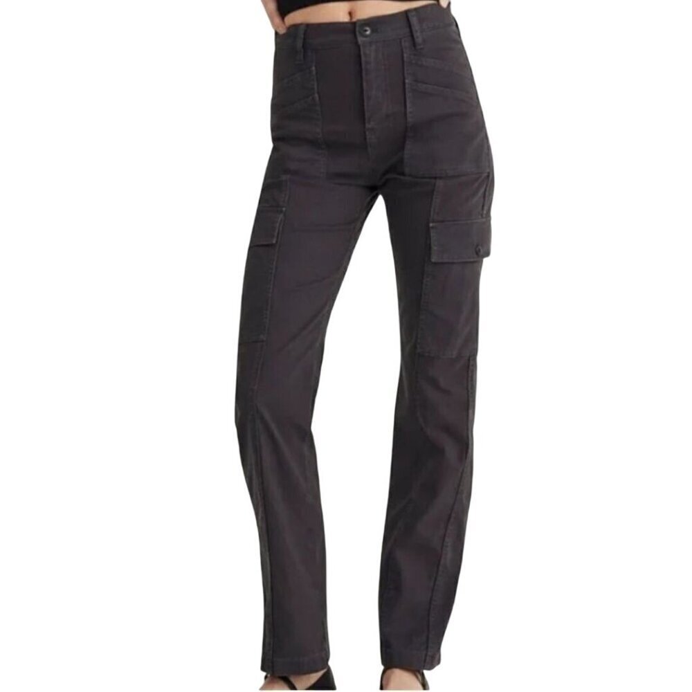 Madewell The Garment Dyed 90s Straight Leg Cargo Pants Size 27